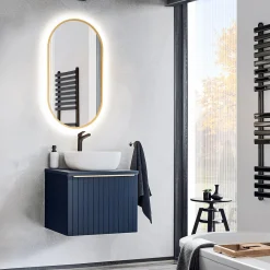 Garnero Arredamenti Lavabo bagno da appoggio 41x41cm ceramica bianco Bloom New