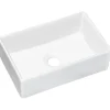 Garnero Arredamenti Lavabo bagno da appoggio 35x22cm ceramica bianco Puky Best
