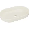 Garnero Arredamenti Lavabo bagno da appoggio 55x35cm ceramica avorio Longy Sale
