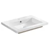Garnero Arredamenti Lavabo bagno da incasso 46x61cm rettangolare bianco Ceci Online