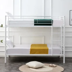 Garnero Arredamenti Letto a castello con 2 letti singoli 90x200cm bianco Rodin Best