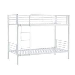 Garnero Arredamenti Letto a castello con 2 letti singoli 90x200cm bianco Rodin Best