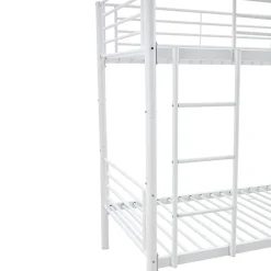 Garnero Arredamenti Letto a castello con 2 letti singoli 90x200cm bianco Rodin Best