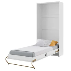 Garnero Arredamenti Letto a scomparsa verticale 90x200 cm singolo bianco Chimera New
