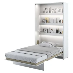 Garnero Arredamenti Letto a scomparsa verticale 120x200 cm una piazza e mezza bianco Camelio Clearance