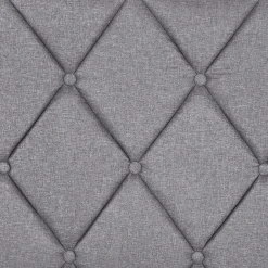 Garnero Arredamenti Letto matrimoniale con cassettoni 160x200cm grigio nero Galileo Sale