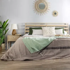 Garnero Arredamenti Letto matrimoniale contenitore 160x200cm rovere Noor New