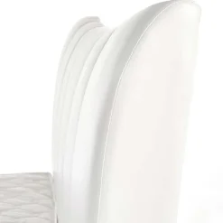 Garnero Arredamenti Letto matrimoniale in ecopelle 160x200cm Cabras Gihome® Bianco Discount