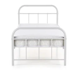 Garnero Arredamenti Letto singolo 90x200cm moderno bianco Stella Best