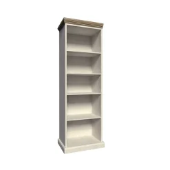 Garnero Arredamenti Libreria 68x187h cm 5 ripiani pino frassinato rovere Blend Outlet