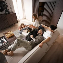 Garnero Arredamenti Madia alta 92x144h cm 2 ante wengè Blackwood Sale