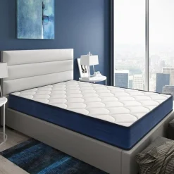 Garnero Arredamenti Materasso alla francese 140x200cm memory lato estivo e invernale H. 18cm Basic Dream 50 New