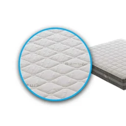 Garnero Arredamenti Materasso singolo memory sfoderabile 90x190cm schiumato Silver Best