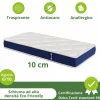 Garnero Arredamenti Materasso singolo 80x190cm schiumato antiacaro H. 10cm Top Dream Sale