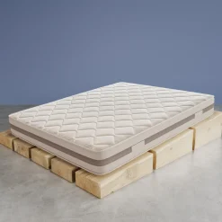 Garnero Arredamenti Materasso 160x190cm matrimoniale anallergico schiumato ad acqua Ambra Discount