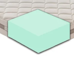 Garnero Arredamenti Materasso 90x190cm singolo schiumato ad acqua Ambra Hot