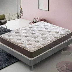 Garnero Arredamenti Materasso 120x200cm una piazza e mezza schiumato ad acqua 7 zone Dream Hot