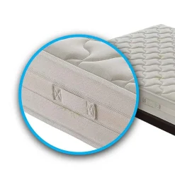 Garnero Arredamenti Materasso 120x190cm una piazza e mezza sfoderabile memory schiumato Imperial Sale