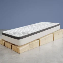 Garnero Arredamenti Materasso 120x195cm una piazza e mezzo memory con molle Premium Outlet