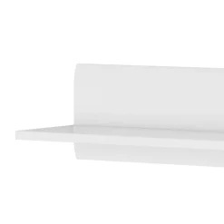 Garnero Arredamenti Mensola 160x22h cm soggiorno moderna bianco opaco e lucido Maiorca Bianco Lucido Best