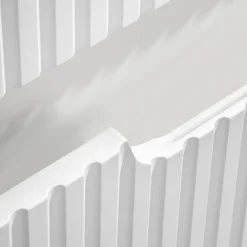 Garnero Arredamenti Mobile bagno sospeso cannettato 80cm bianco rovere Cleany Online