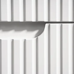 Garnero Arredamenti Mobile bagno sospeso cannettato 80cm bianco rovere Cleany Online