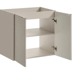 Garnero Arredamenti Mobile bagno sospeso 120cm 4 ante beige cashmere Neutry Hot