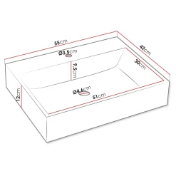 Garnero Arredamenti Mobile bagno sospeso 100cm con lavabo, specchio e 2 colonne nero Krom Nero Opaco Outlet