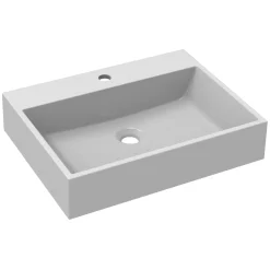 Garnero Arredamenti Mobile bagno sospeso 100cm con lavabo e specchio 2 cassetti bianco Krom Bianco Opaco Sale