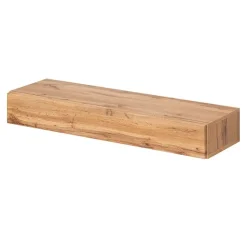 Garnero Arredamenti Mobile ingresso sospeso 100x165h cm rovere opaco bianco Dante 3 Gihome® Online