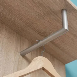 Garnero Arredamenti Mobile ingresso 120x200h cm moderno sonoma San Francisco Gihome® Rovere Outlet