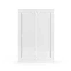 Garnero Arredamenti Mobile multiuso ingresso 78x116h cm scarpiera bianco lucido Eternity Discount