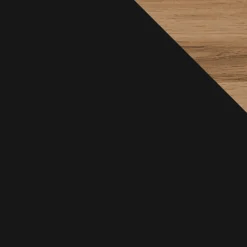 Garnero Arredamenti Mobile porta TV sospeso 200x31h cm 2 ante a ribalta nero opaco rovere wotan Mirel Nero Opaco - Rovere Online