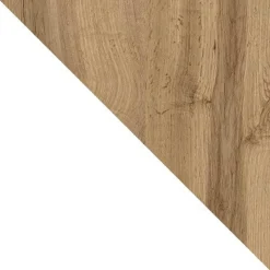 Garnero Arredamenti Mobile porta TV 160x46h cm design moderno rovere bianco Modesta Bianco Opaco - Rovere