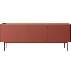 Garnero Arredamenti Mobile TV 144x55h cm design moderno rosso Passion Best