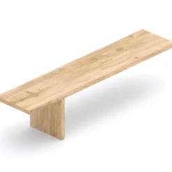 Garnero Arredamenti Panca da terra 184x45h cm chiaro Sunset Rovere Online