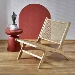 Garnero Arredamenti Panca relax moderna in rattan naturale Salvin Rovere Best