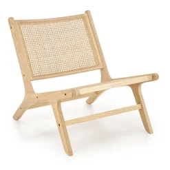 Garnero Arredamenti Panca relax moderna in rattan naturale Salvin Rovere Best
