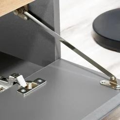 Garnero Arredamenti Parete attrezzata 175x148h cm rovere antracite Siviglia Gihome® Best