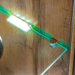 Garnero Arredamenti Parete attrezzata 210x160h cm soggiorno moderna rovere antracite Picasso Online