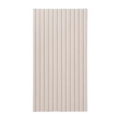 Garnero Arredamenti Pensile bagno sospeso 30x57h cm cannettato 1 anta Cleany Beige Discount