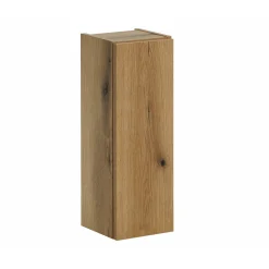 Garnero Arredamenti Pensile bagno sospeso 20x57h cm 1 anta rovere Rovery New