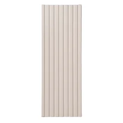 Garnero Arredamenti Pensile bagno sospeso 20x57h cm cannettato 1 anta Cleany Beige Clearance
