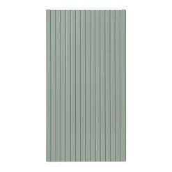Garnero Arredamenti Pensile bagno sospeso 30x57h cm cannettato 1 anta verde salvia Greeny Best