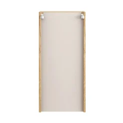 Garnero Arredamenti Pensile bagno sospeso 35x75h cm 1 anta beige rovere Swim Beige - Rovere Outlet