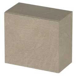 Garnero Arredamenti Pensile cubo sospeso 55x50h cm 1 anta reversibile Sunset Tortora Discount