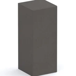 Garnero Arredamenti Pensile verticale 29x69h cm 1 anta reversibile nero Sunset Ossido New