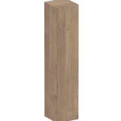 Garnero Arredamenti Pensile verticale 29x138h cm 1 anta reversibile moderno rovere scuro Sunset Noce Sale