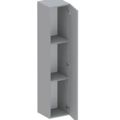 Garnero Arredamenti Pensile verticale 29x138h cm 1 anta reversibile moderno Sunset Grigio scuro Outlet