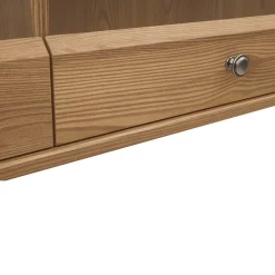 Garnero Arredamenti Pensile 156x50h cm 3 ante soggiorno rovere scuro Lucca Discount